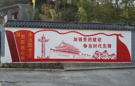 巴塘党建文化墙